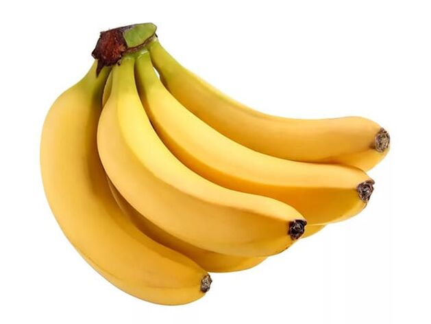 Potasioaren edukia dela eta, bananak gizonezkoen potentzian eragin positiboa du